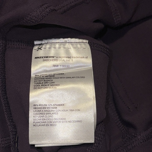 Skechers Ladies' GOWALK Dark Purple Pant Small Back Pockets ❤️ - Picture 9 of 14
